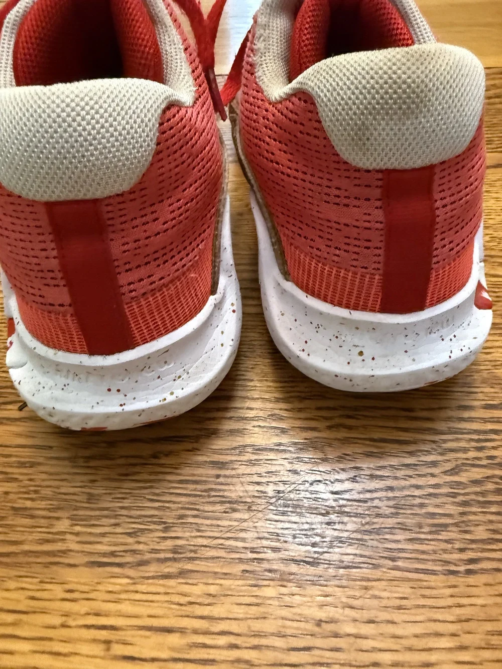Nike KD 15 Shoes Mens Size 10.5 Red Gold Basketball Sneakers Kevin Durant
